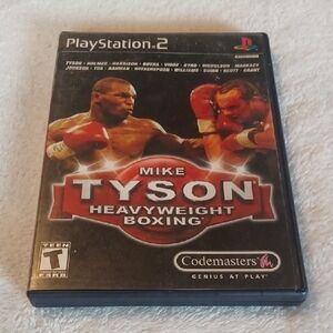 PlayStation 2 Mike Tyson Heavyweight Boxing Game